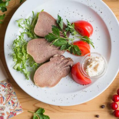 Язык отварной