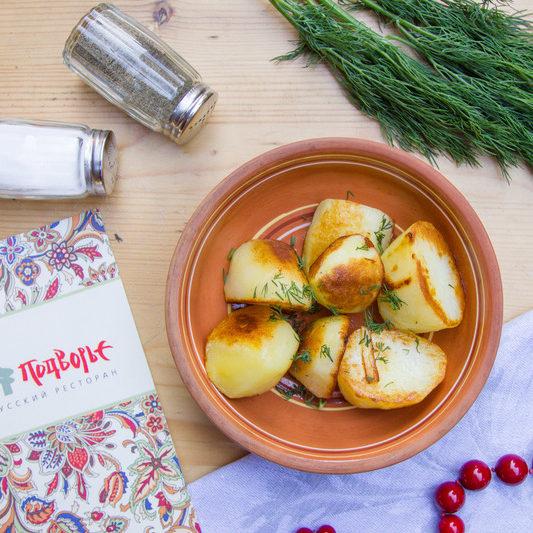 Картофель жареный из вареного