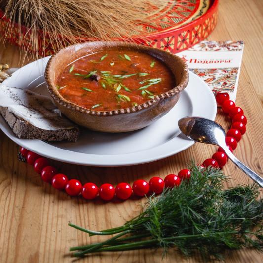 Борщ из медвежатины