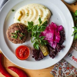 Котлета из мяса лося